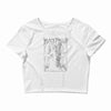 black metal phillip Crop Top