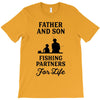 Father and Son Fishing Partners For Life T-Shirt