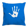 handprint sticker vinyl decal Throw Pillow