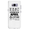 Born In April Samsung Galaxy S8 Plus