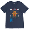 cookie monster gingerbread man ugly christmas sweater V-Neck Tee