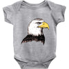 bald eagle Baby Onesie