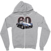 1960 ac cobra, `classic car ideal birthday gift present. Zipper Hoodie