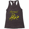 mermaid for hire Racerback Tank