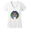 Totoro Women's V-Neck T-Shirt