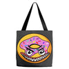 Angry Donut Tote Bags