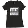 area 51 Ladies Fitted T-Shirt