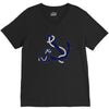 double anchor V-Neck Tee