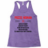 Pisces Woman Racerback Tank