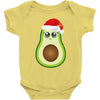 santa avocado Baby Bodysuit
