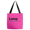 lamp   brick tamland likes this facebook thumbs up mens white t shirt Tote Bags