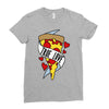 true love pizza 2 Ladies Fitted T-Shirt