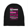 quens are born in september Baby Beanies