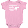 anything unrelated to elephants is irrelephant Baby Onesie