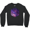d20 galaxy Crewneck Sweatshirt