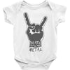 death to all but metal Baby Onesie