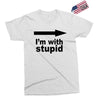 i'm with stupid Exclusive T-shirt