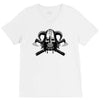 viking skull V-Neck Tee