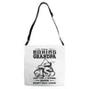 I'm A Boxing Grandpa... Adjustable Strap Totes