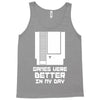 nes games were better unisex Tank Top