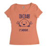 crabby day Women's Triblend Scoop T-shirt