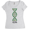it's in my dna Women's Triblend Scoop T-shirt