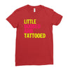 little boobed and tattoed Ladies Fitted T-Shirt