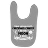 I Love Someone with Carcionid Cancer to The Moon and Back to Infinity Baby Bibs