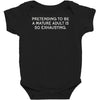 wexhausting adult best trending Baby Bodysuit
