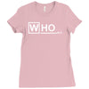 who m.d Ladies Fitted T-Shirt