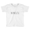 periodic table genius Toddler T-shirt