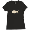 fish Ladies Fitted T-Shirt
