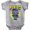 angry bull Baby Bodysuit