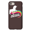 totally straight funny rainbow unicorn iPhone 8