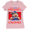 Sherlock Gnomes Ladies Fitted T-Shirt