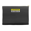 warning offensive mens funny Accessory Pouches