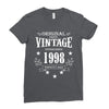 original parts vintage established 1998 perfectly aged Ladies Fitted T-Shirt