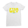 Star Wey Lightsaber Ladies Fitted T-Shirt