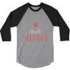 CHECK MEOWT CAT 3/4 Sleeve Shirt