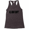 all about boo Racerback Tank
