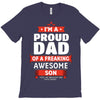 proud dad son T-Shirt