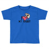 i love my rabbit Toddler T-shirt