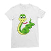 snake anime Ladies Fitted T-Shirt