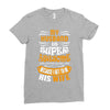 My Husband Is Super Awesome Ladies Fitted T-Shirt