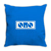 dj turntables club Throw Pillow