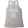 February Girl Racerback Tank