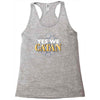yes we catan Racerback Tank