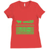 delorean trail Ladies Fitted T-Shirt