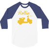 retro kult vespa 50 t shirt scooter roller s m l xl xxl 3/4 Sleeve Shirt