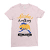 alaska is calling and i must go Ladies Fitted T-Shirt